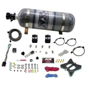 Ford Mustang Nitrous Plate Kit - Nitrous Express - Composite Bottle - `96-`04